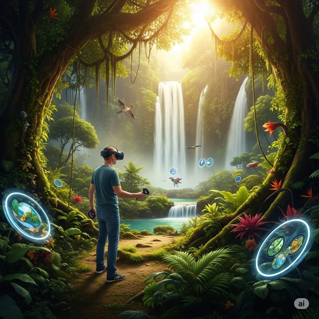 Immersive technology visual